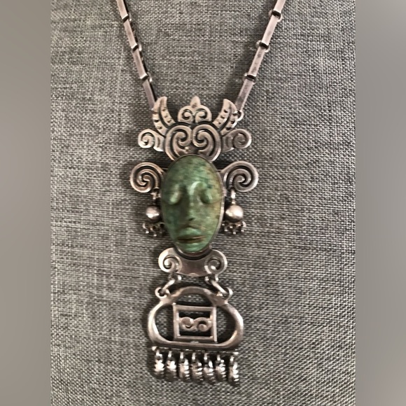 Vintage Taxco sterling silver heirloom piece ❤️ gorgeous Mexican sterling - Picture 6 of 12